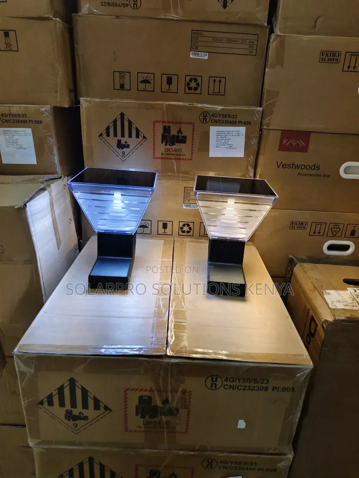 Square Solar Wall Lights