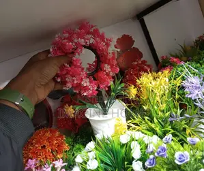 Tv Cabinets Artificial Flowers