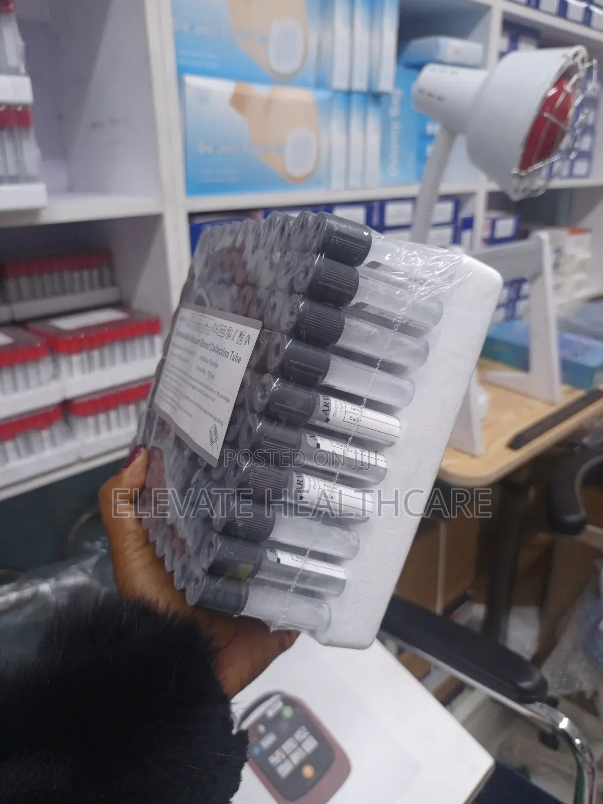 Blood Collecting Grey Tube