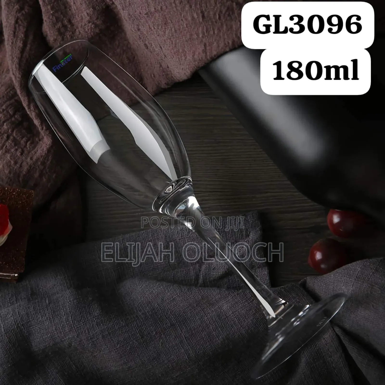 *Gloreca Flute Wine Glass*
Comes as a Set of 6 Pcs.