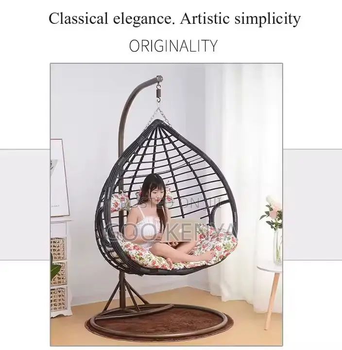 Outdoor Chairs ; Stainless Steel Hammock Outdoor Swing
