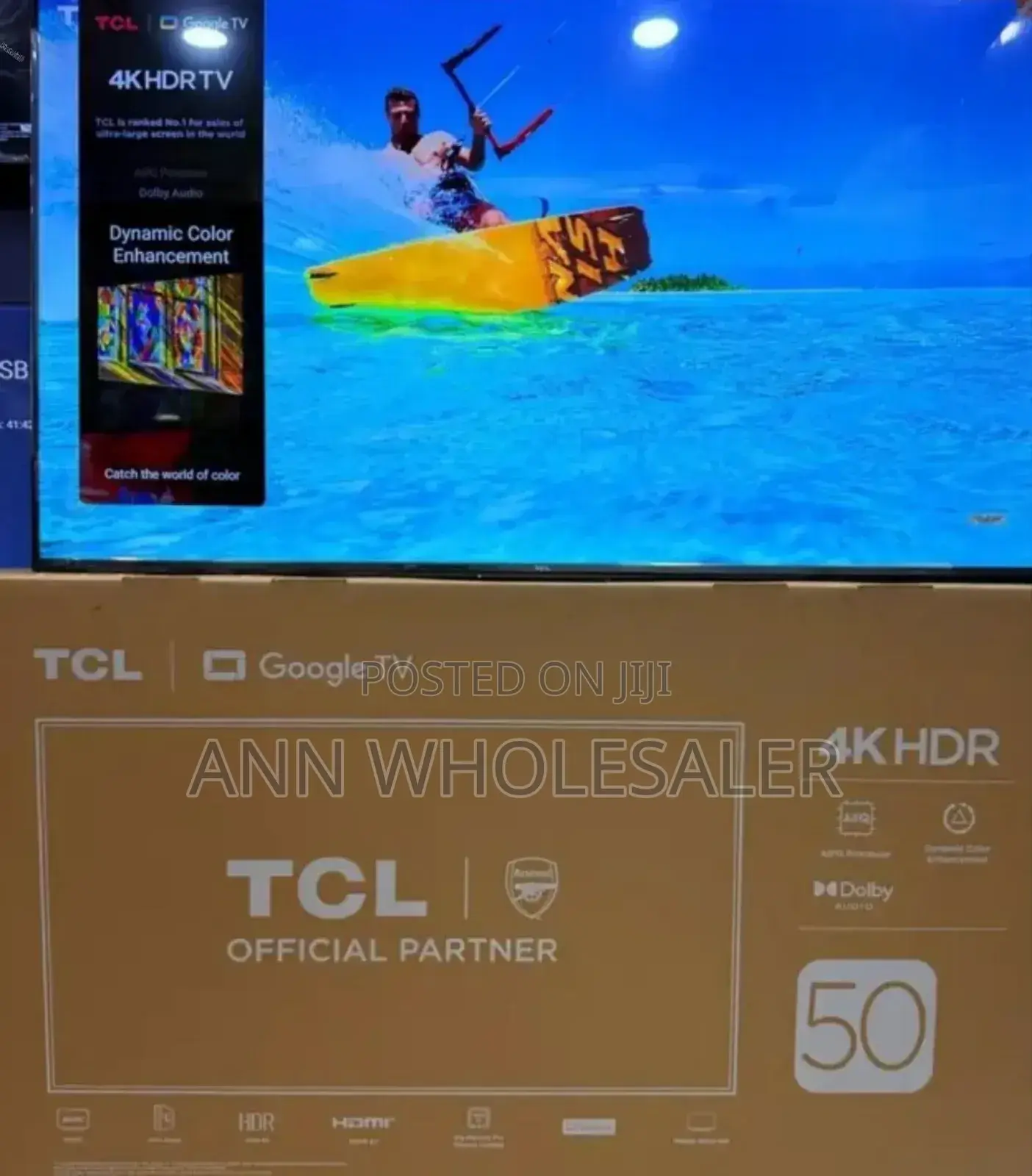 50 Inch TCL 4 K Smart Tv T/7