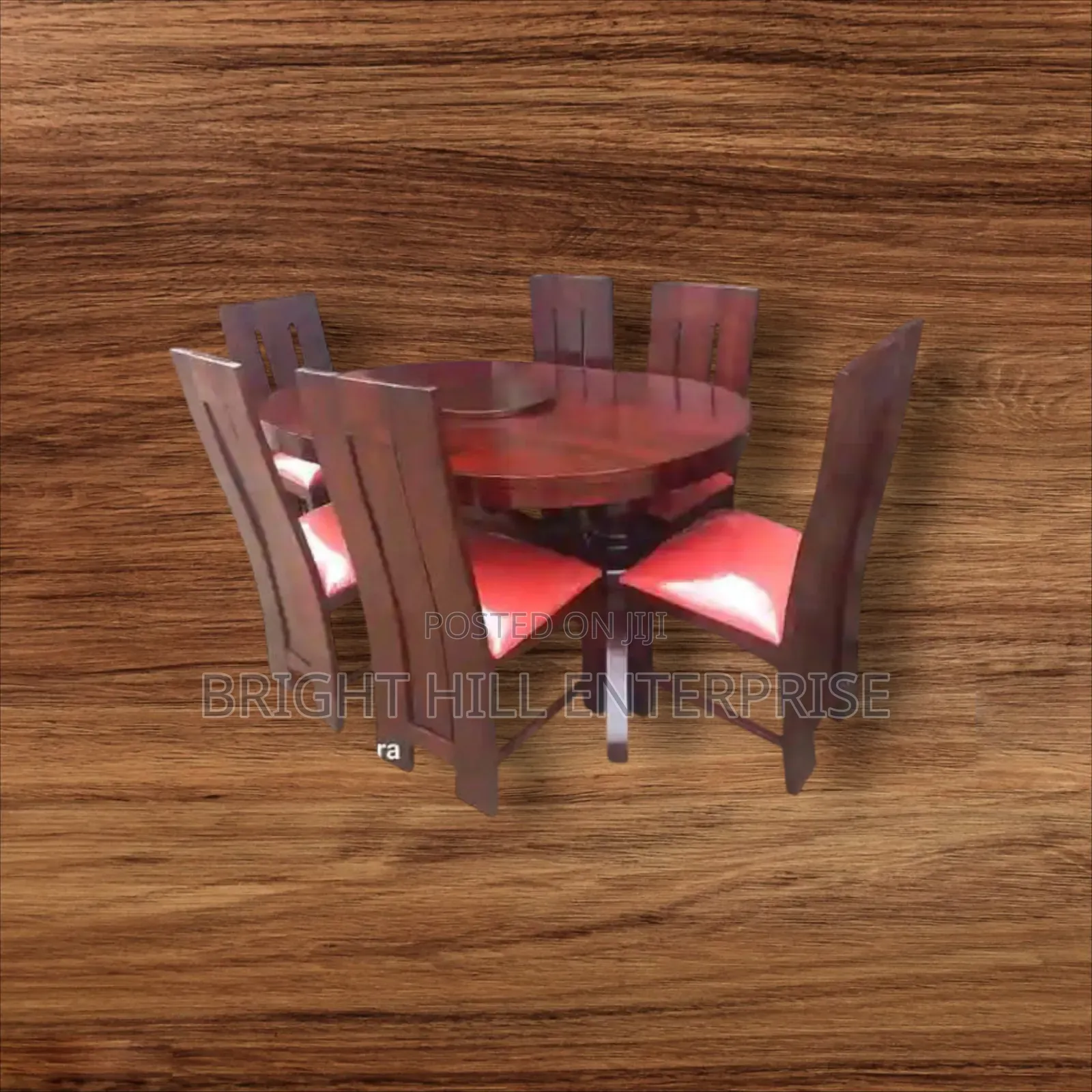 Oval 6 Seater Table Set