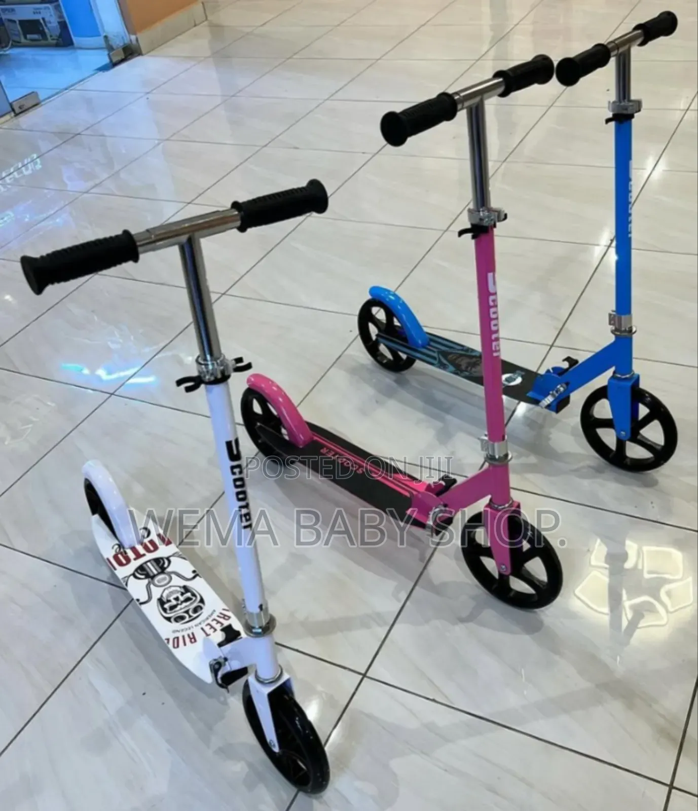 2 Wheel Scooter (7+) (With Hand Brakes)