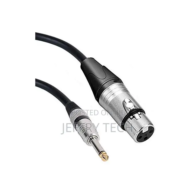 Microphone Cable Mono to XLR Female Microphone Cable 5meters