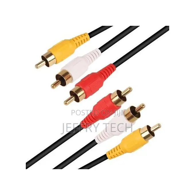 Audio Video Stereo Rca Av Cable, Length: 1.5m