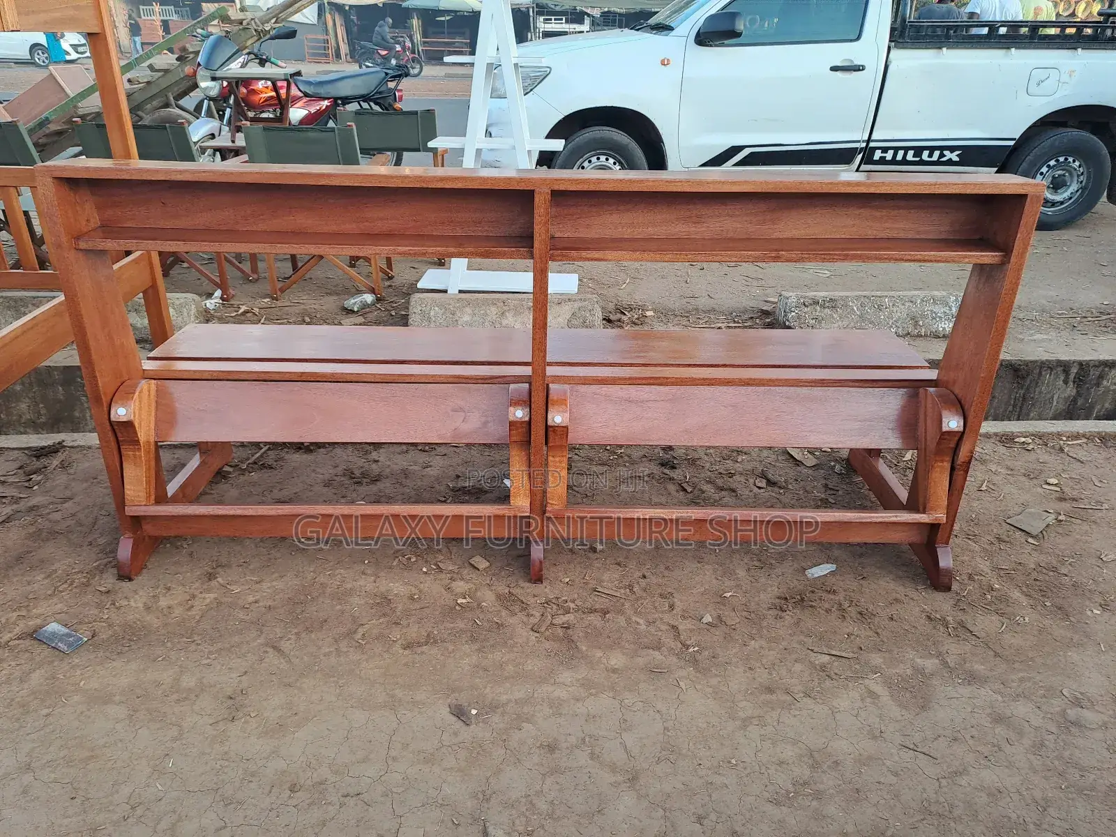 Wooden Church Pews