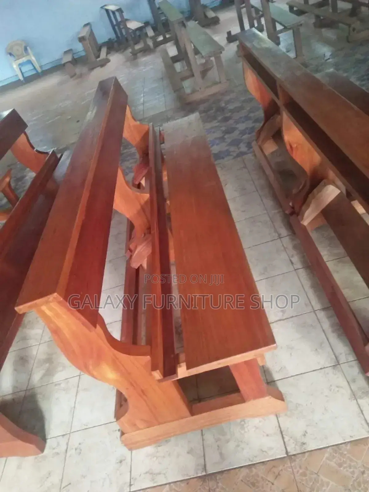 Wooden Church Pews