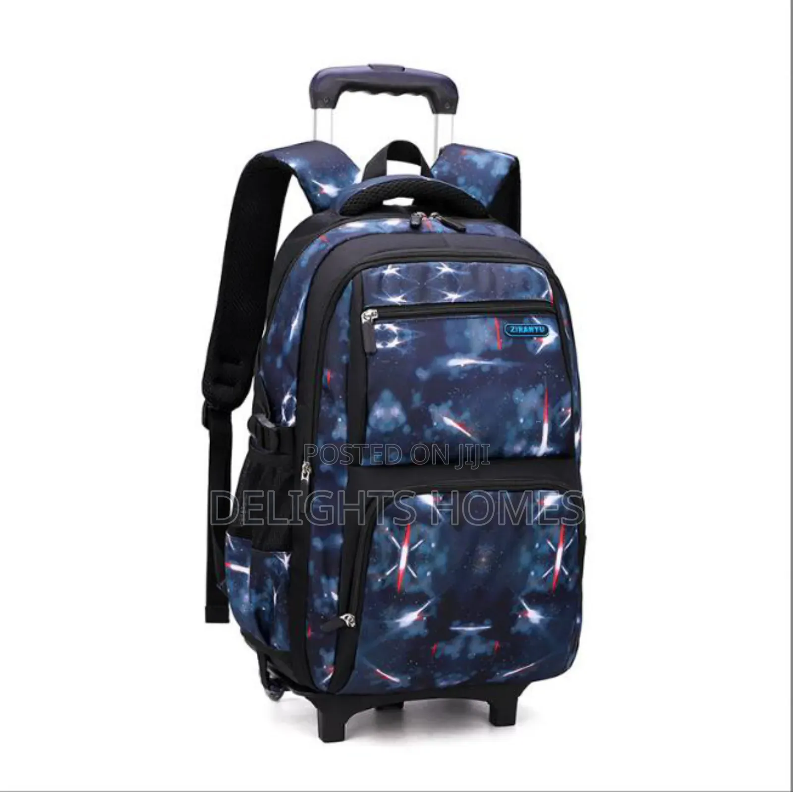 Rolling Trolley School Bag-La