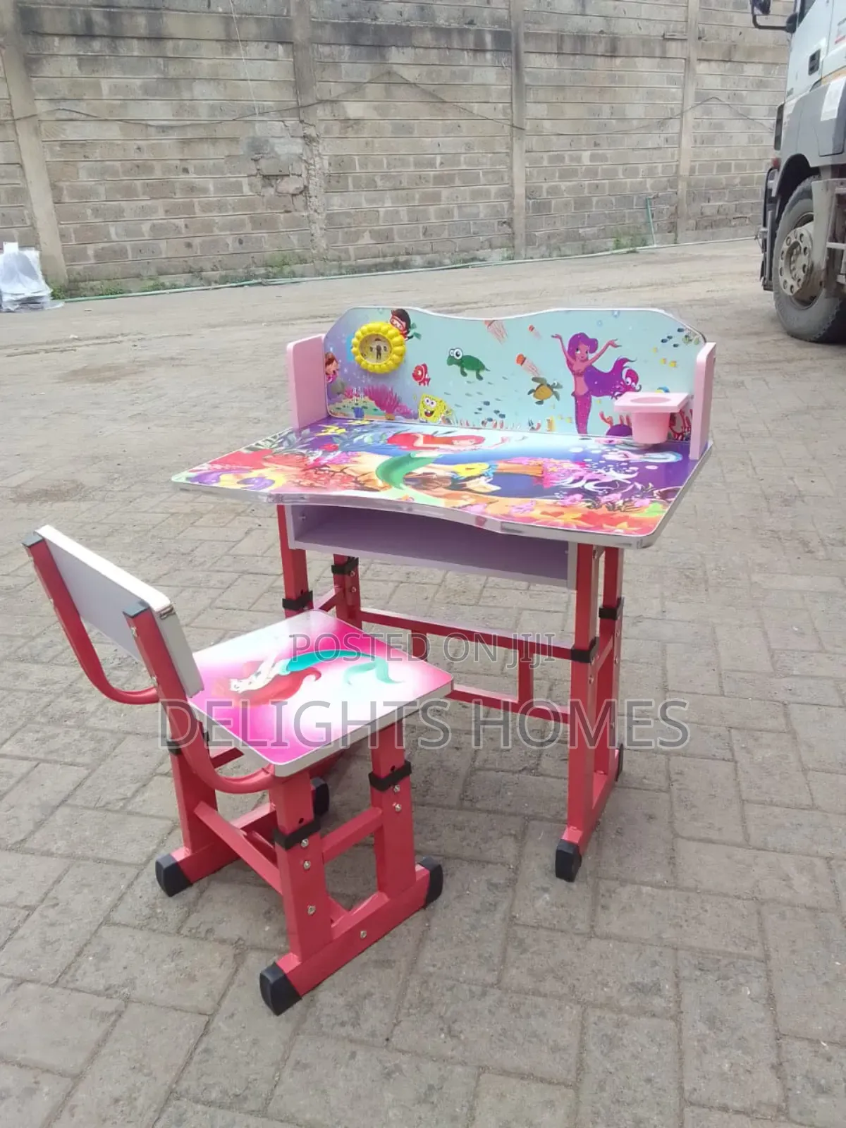 Children Studying Table