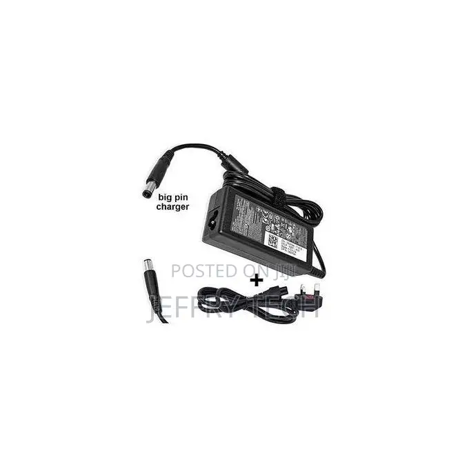 Dell Laptop Adapter Charger 19.5v 4.62a - (Big Pin)