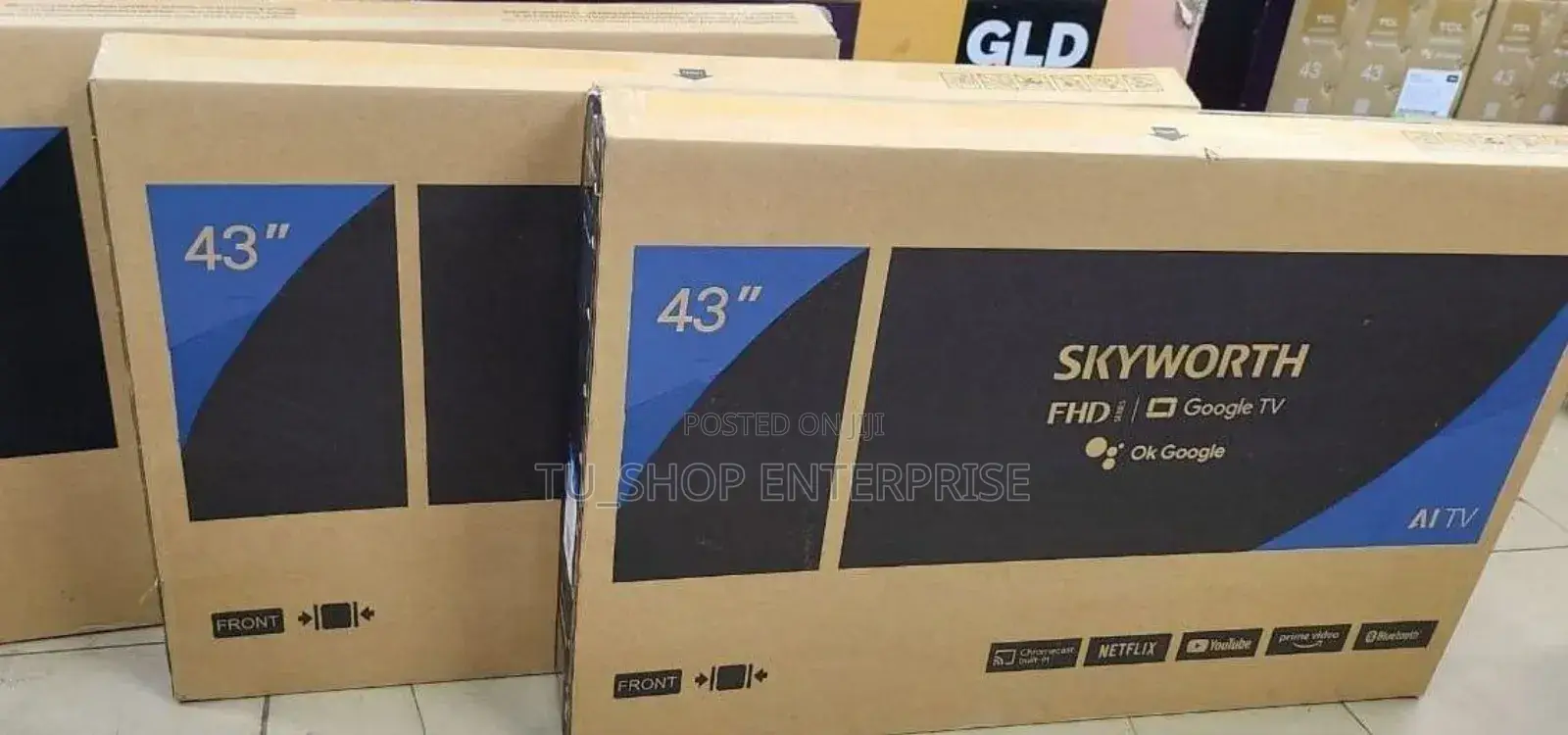 Tv! 
Skyworth 43 Smart Google Tv