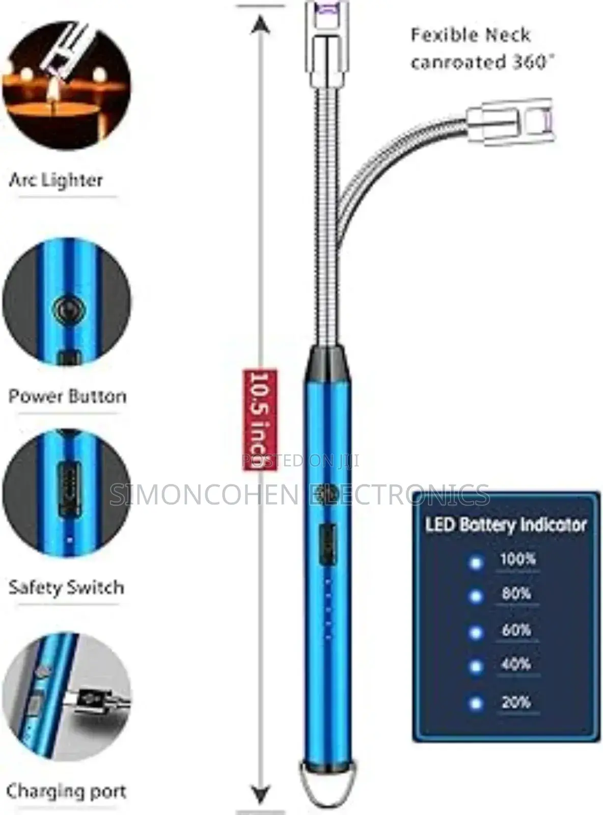Usb Charged BBQ Lighter