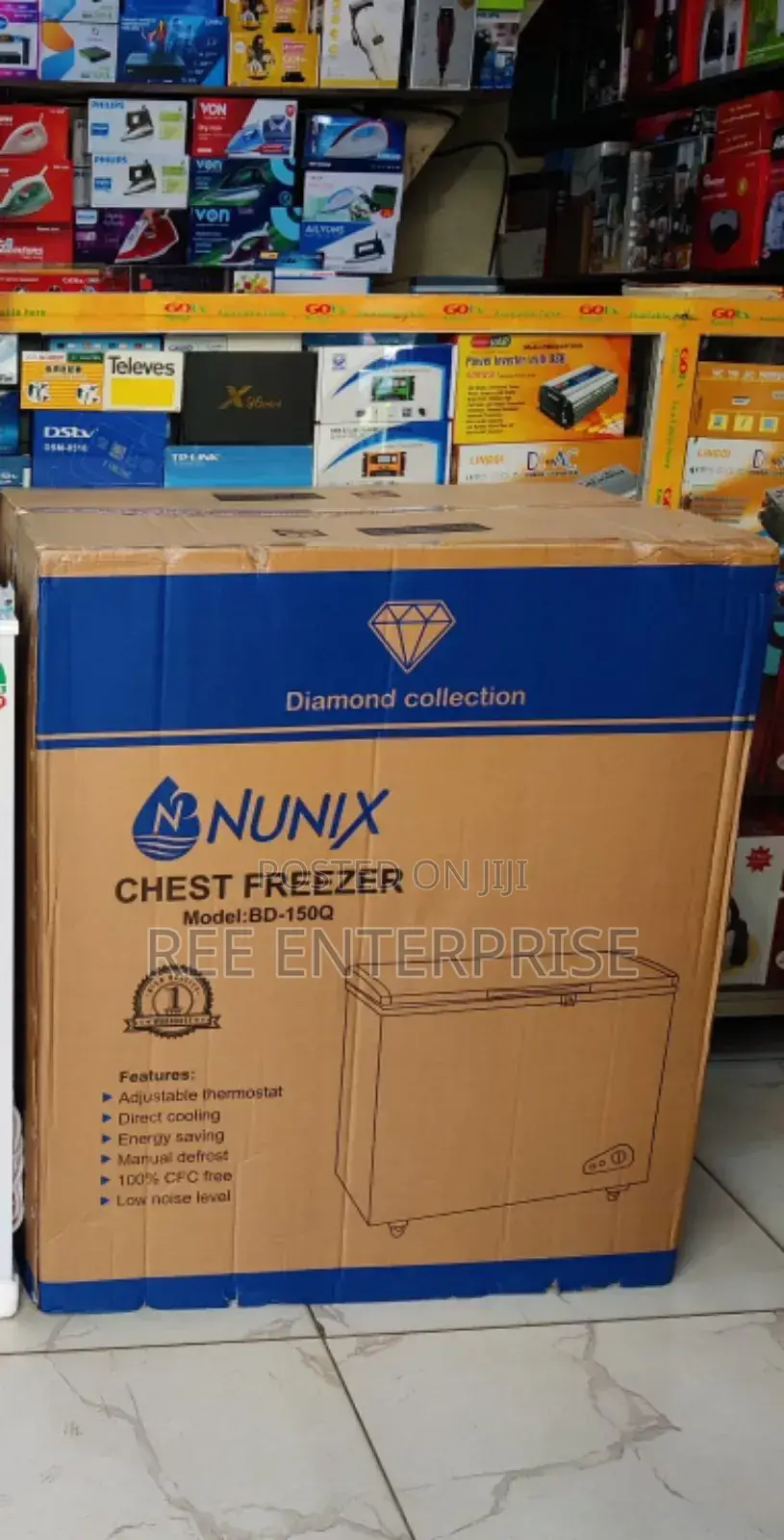 Latest Nunix 150litres Chest Freezer