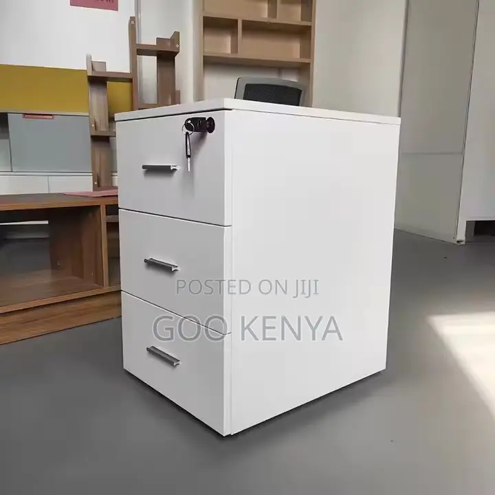 Office Cabinet ; Pedestal Filing Cabinet With 3-Drawers