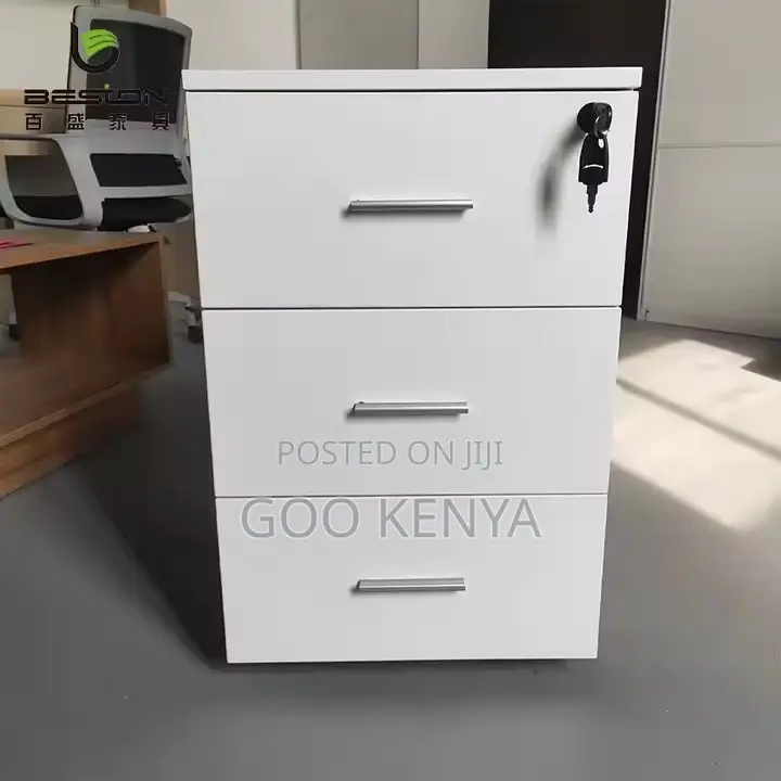 Office Cabinet ; Pedestal Filing Cabinet With 3-Drawers