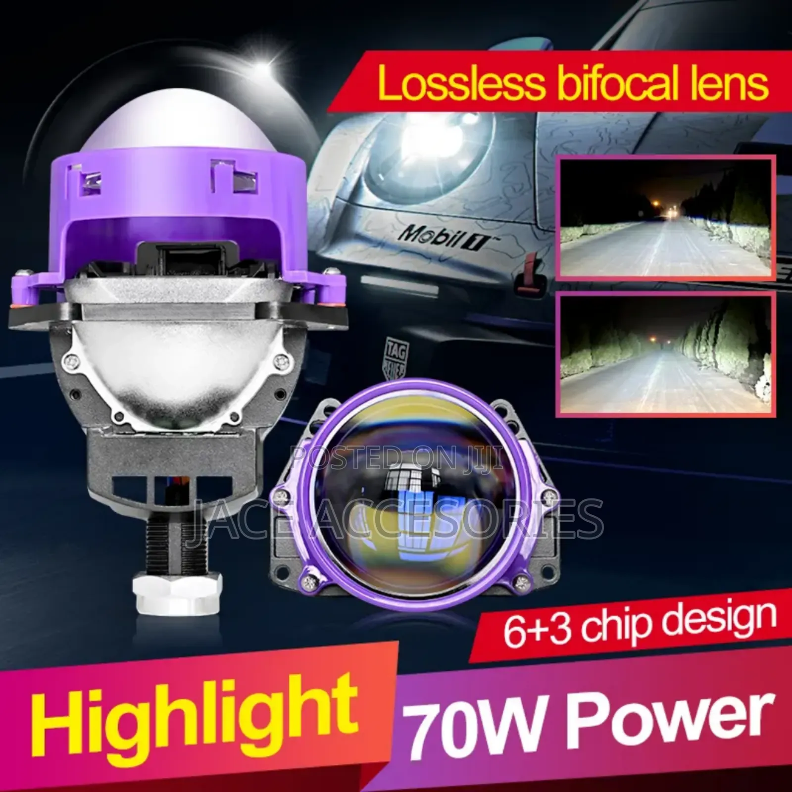 3 Inch Bright Biled Projectors
