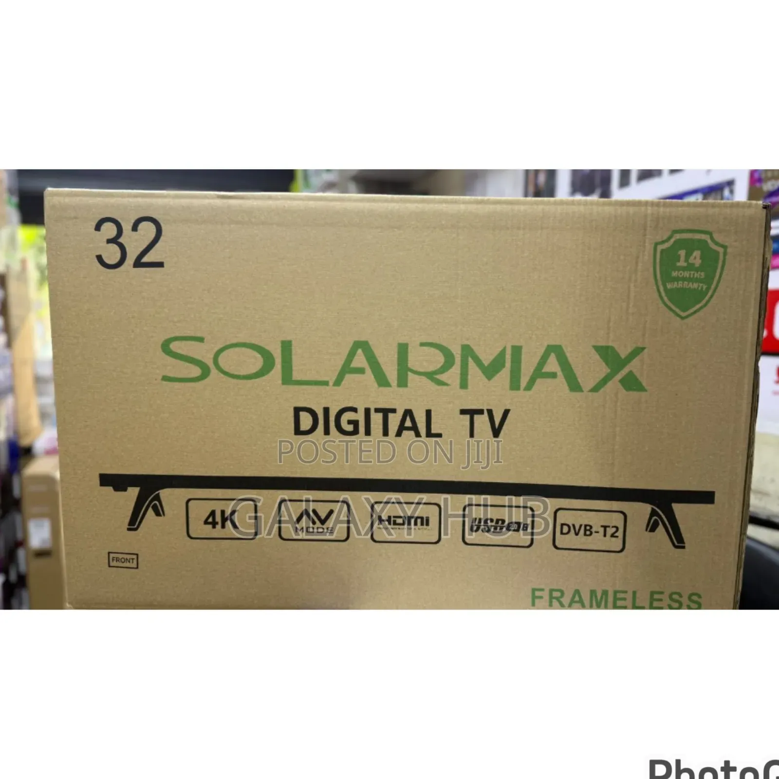 Solarmax 32 Digital Tv With Inbuilt Decorder and Hdmi