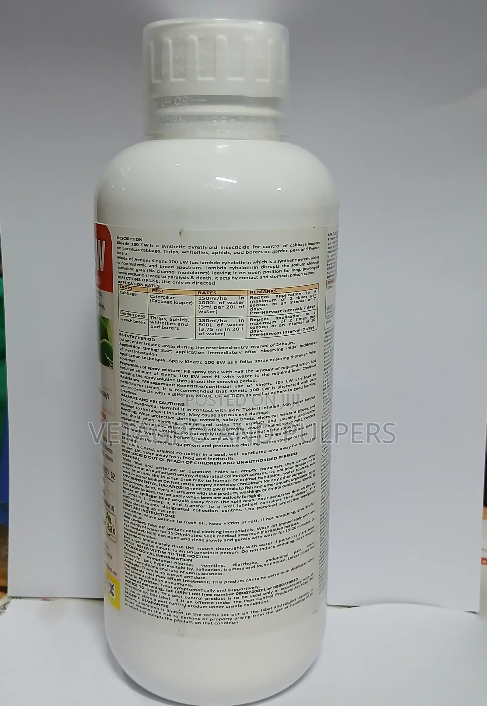 Kinetic 100ew Insecticide