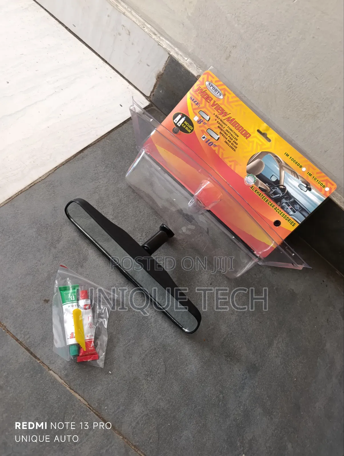 10" Rearview Mirror – Wide Clear View
