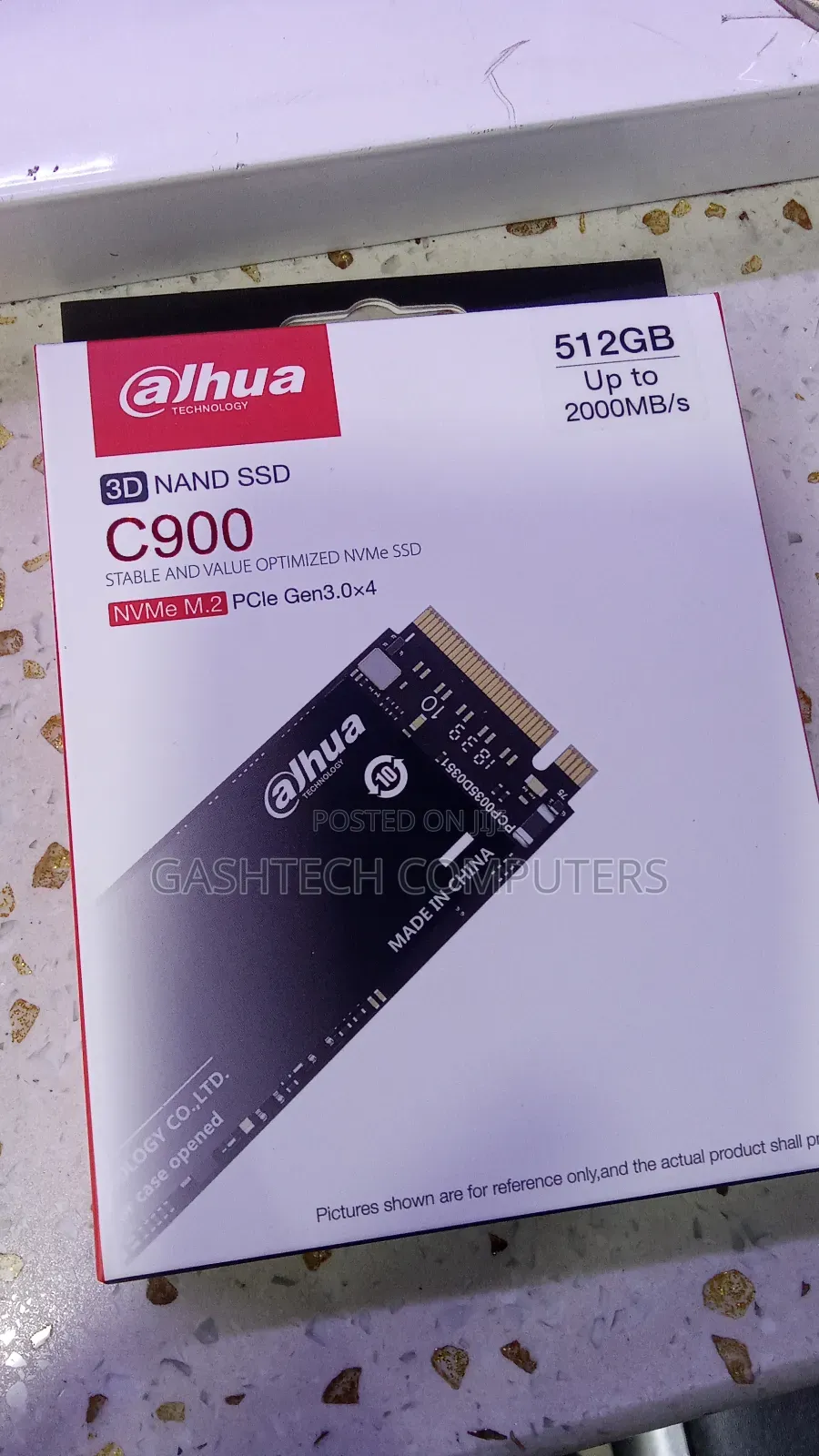 Dahua 512 Nvme Pcie Gen 3x4 2280 SSD - Read 3400mb/S