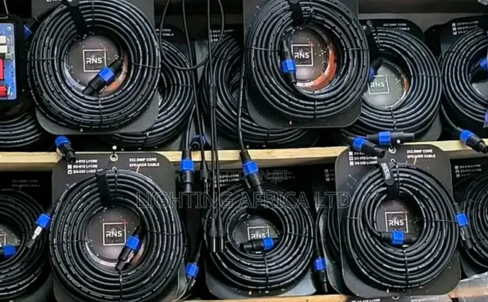 10 Meters Quality Complete Speaker Cable With Specons