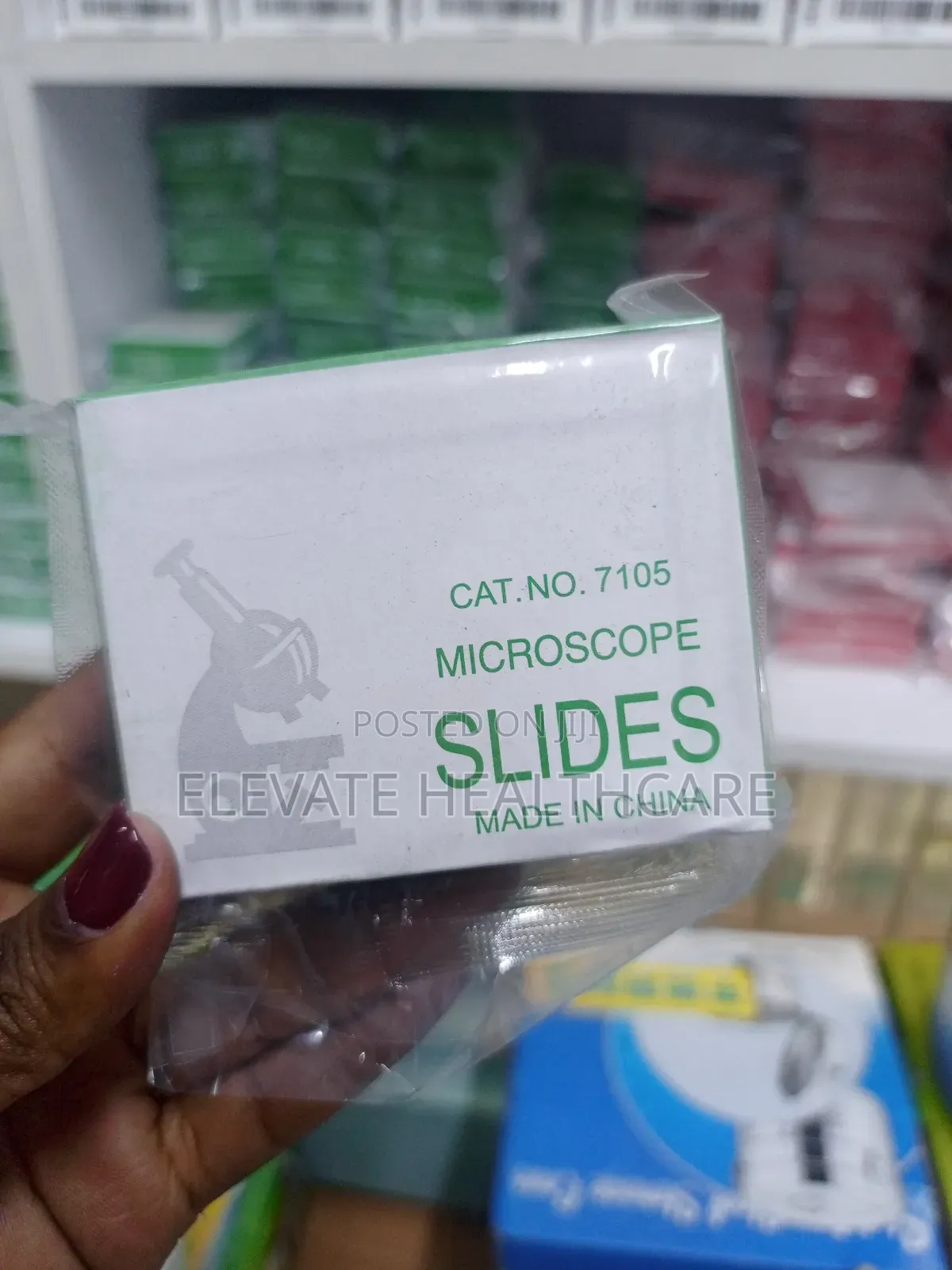 Green Microscope Slides 7105