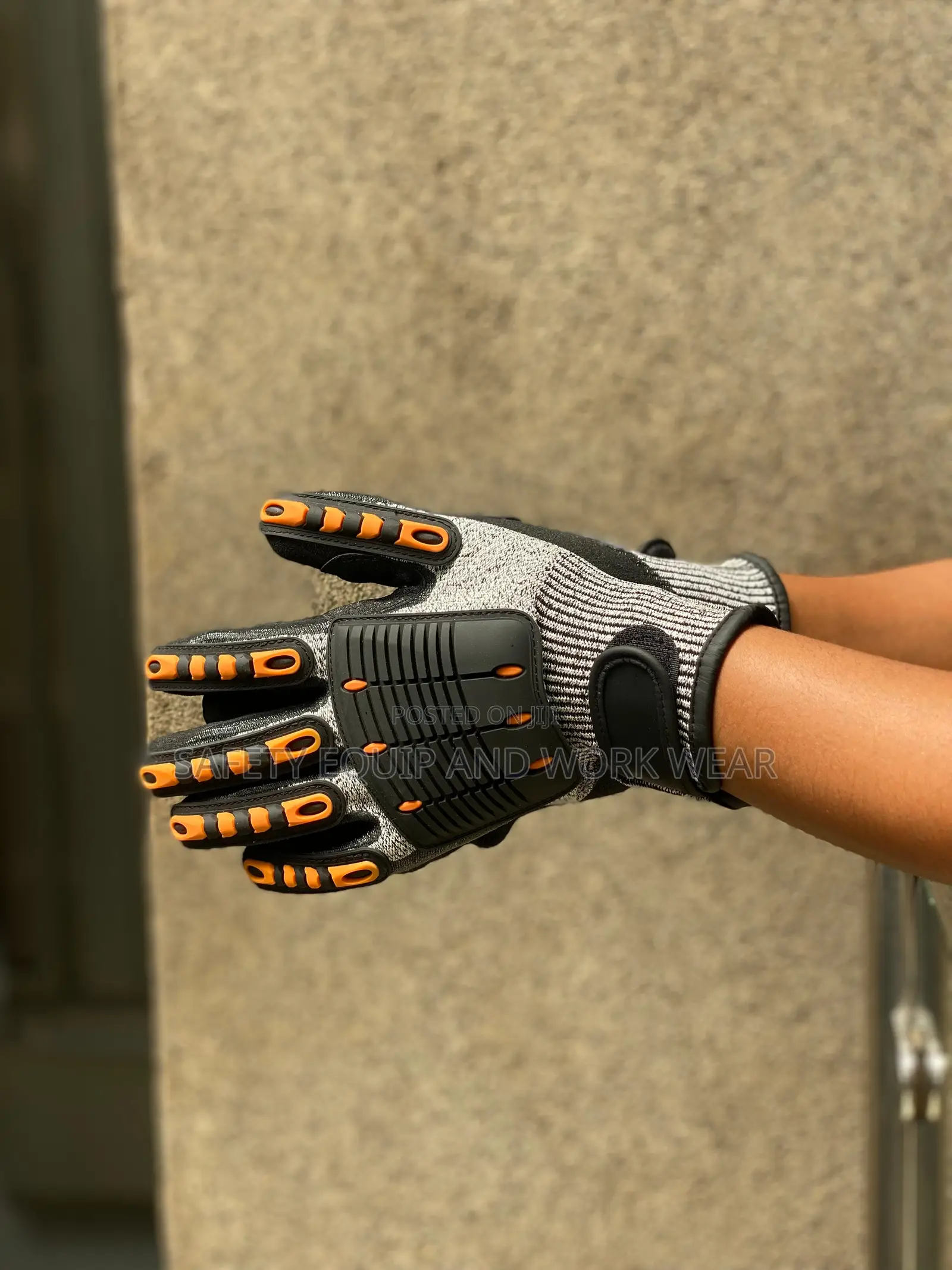 Impact Resistance Gloves For Oilfield.