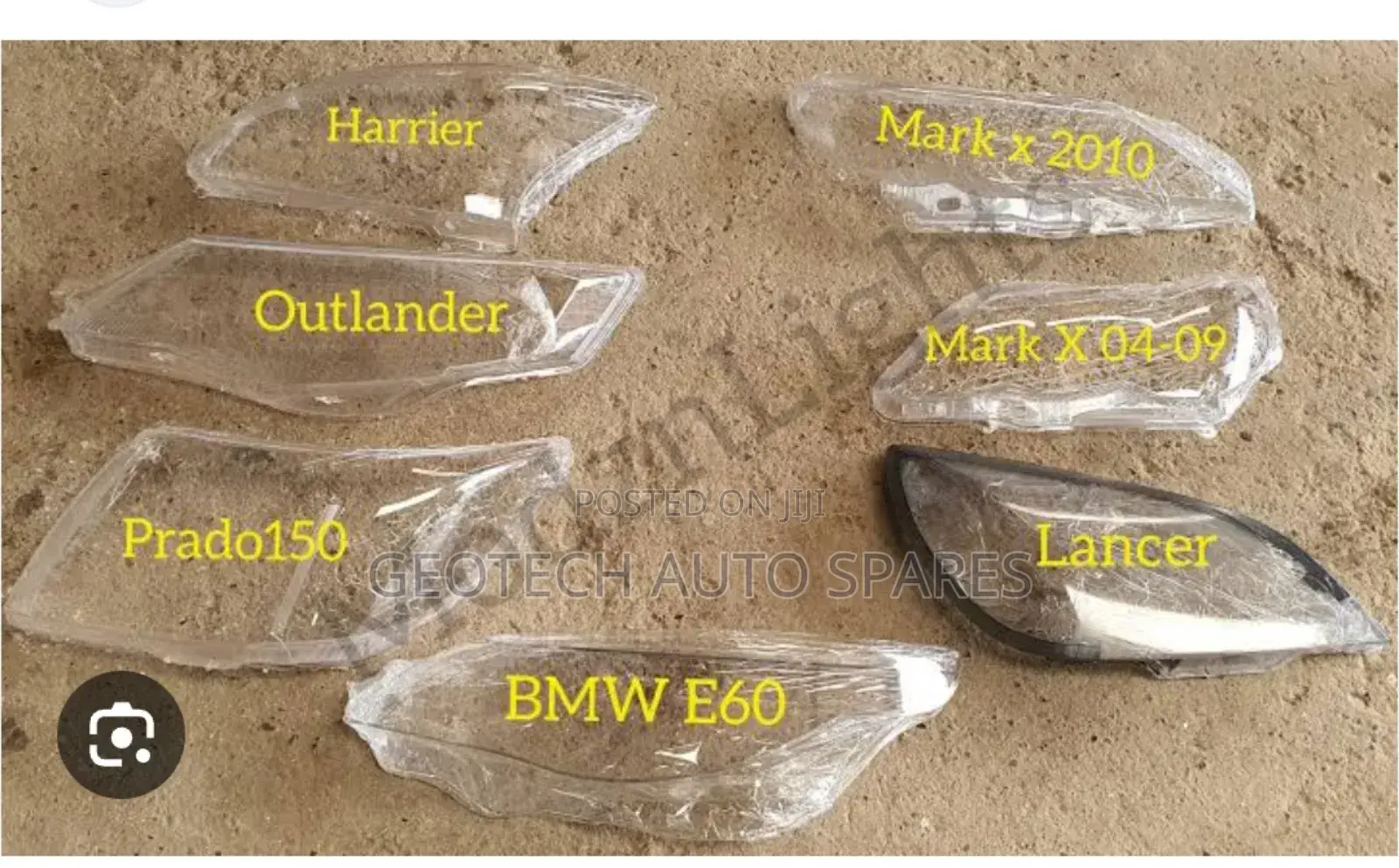 Toyota/Mazda Headlight Lenses Available