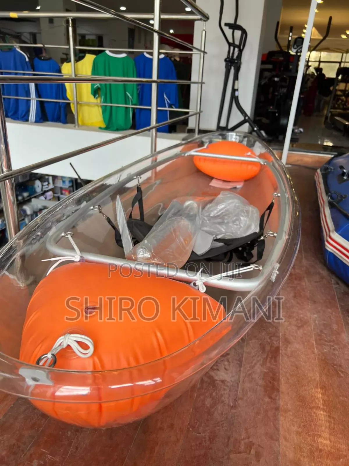 Explore Kenya's Waters in Clear Kayak