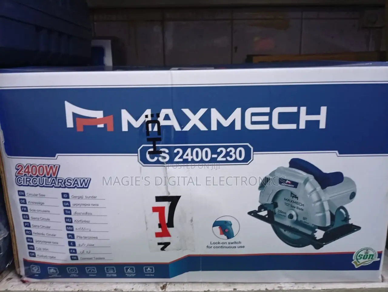 High Standard 2400w Maxmech Circular Saw
