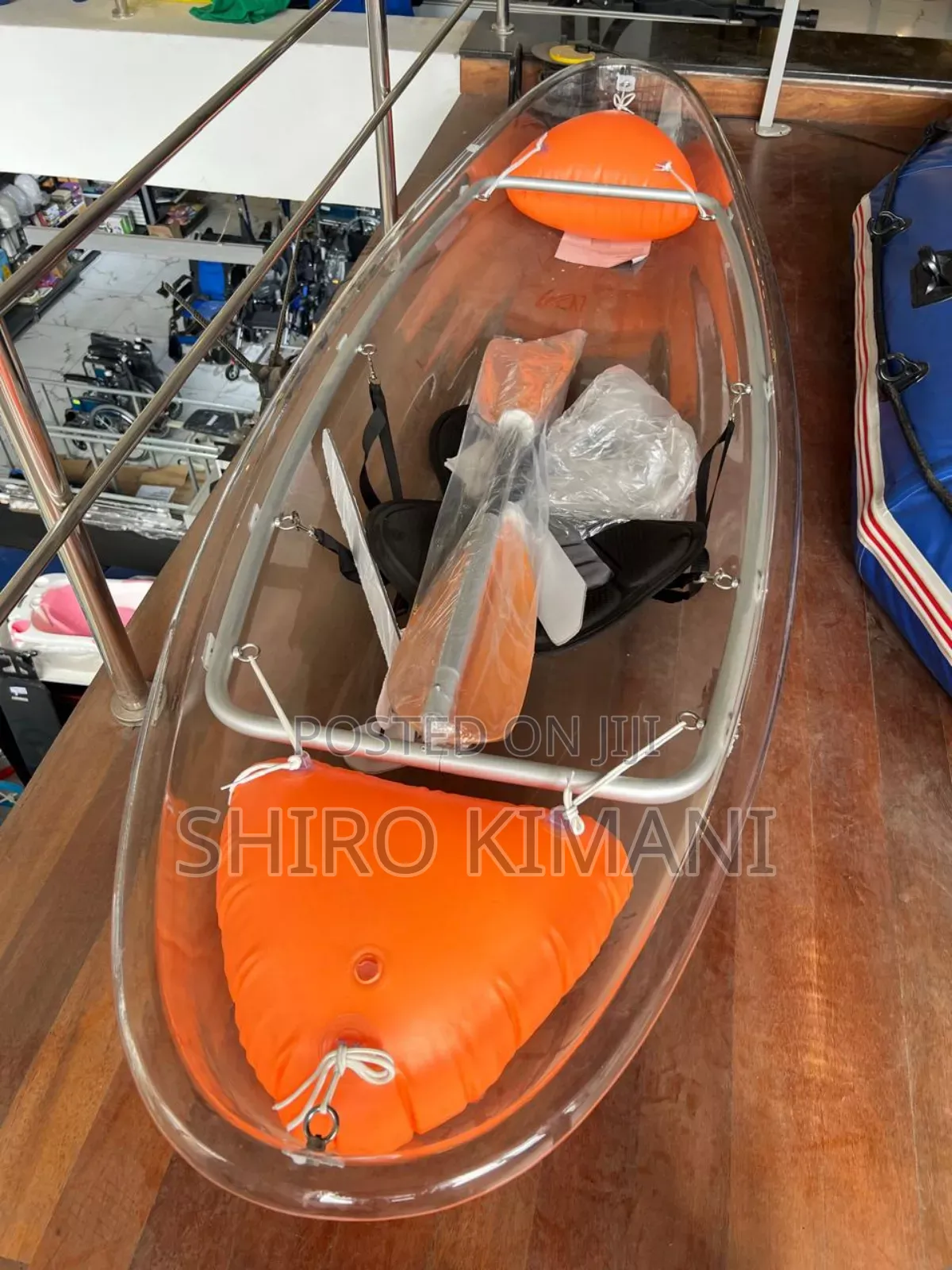 Ultimate Water Adventure Clear Kayak
