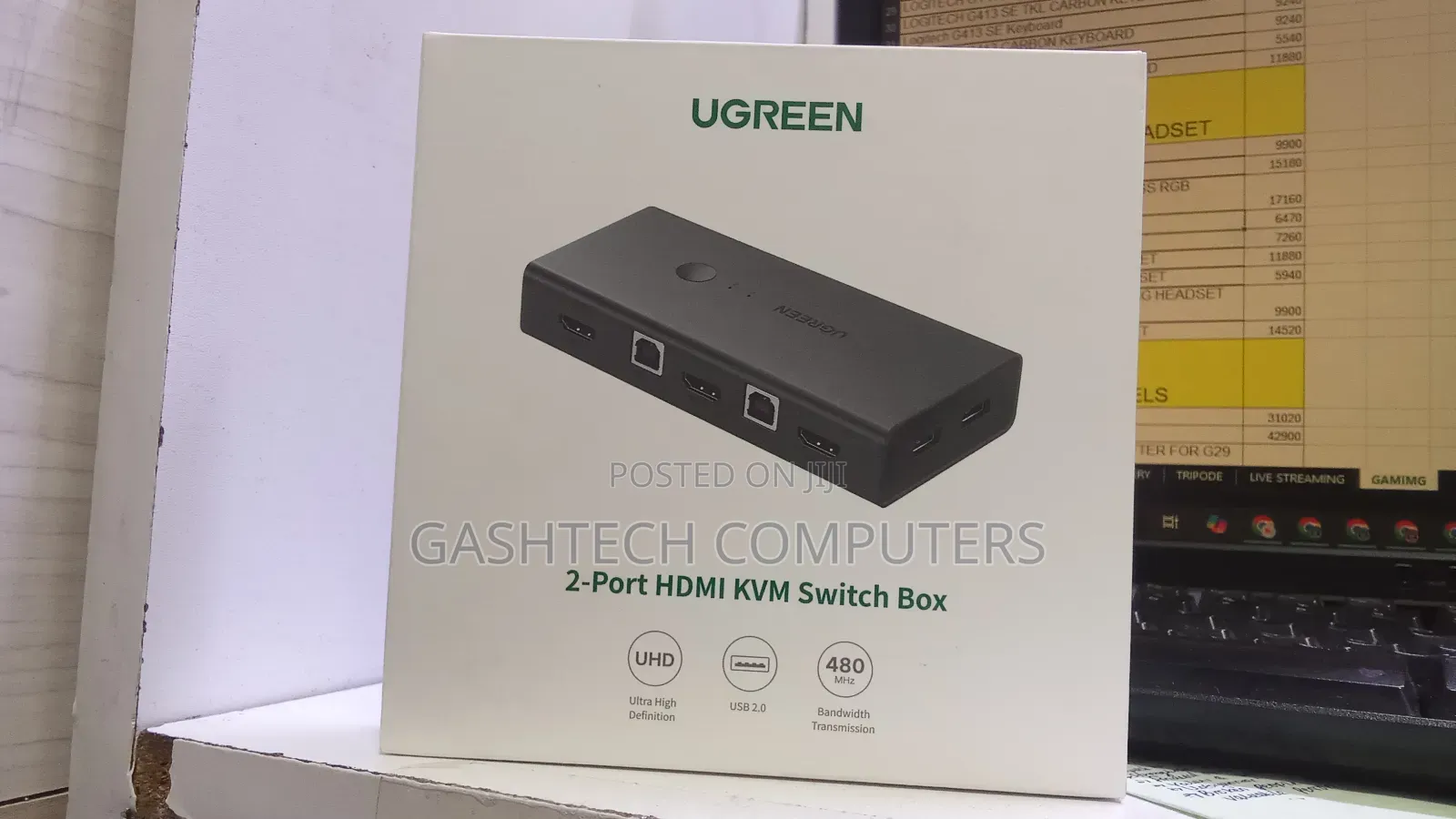 High Quality Ugreen Hdni Switch Box 1 Out 2in KVM Switch