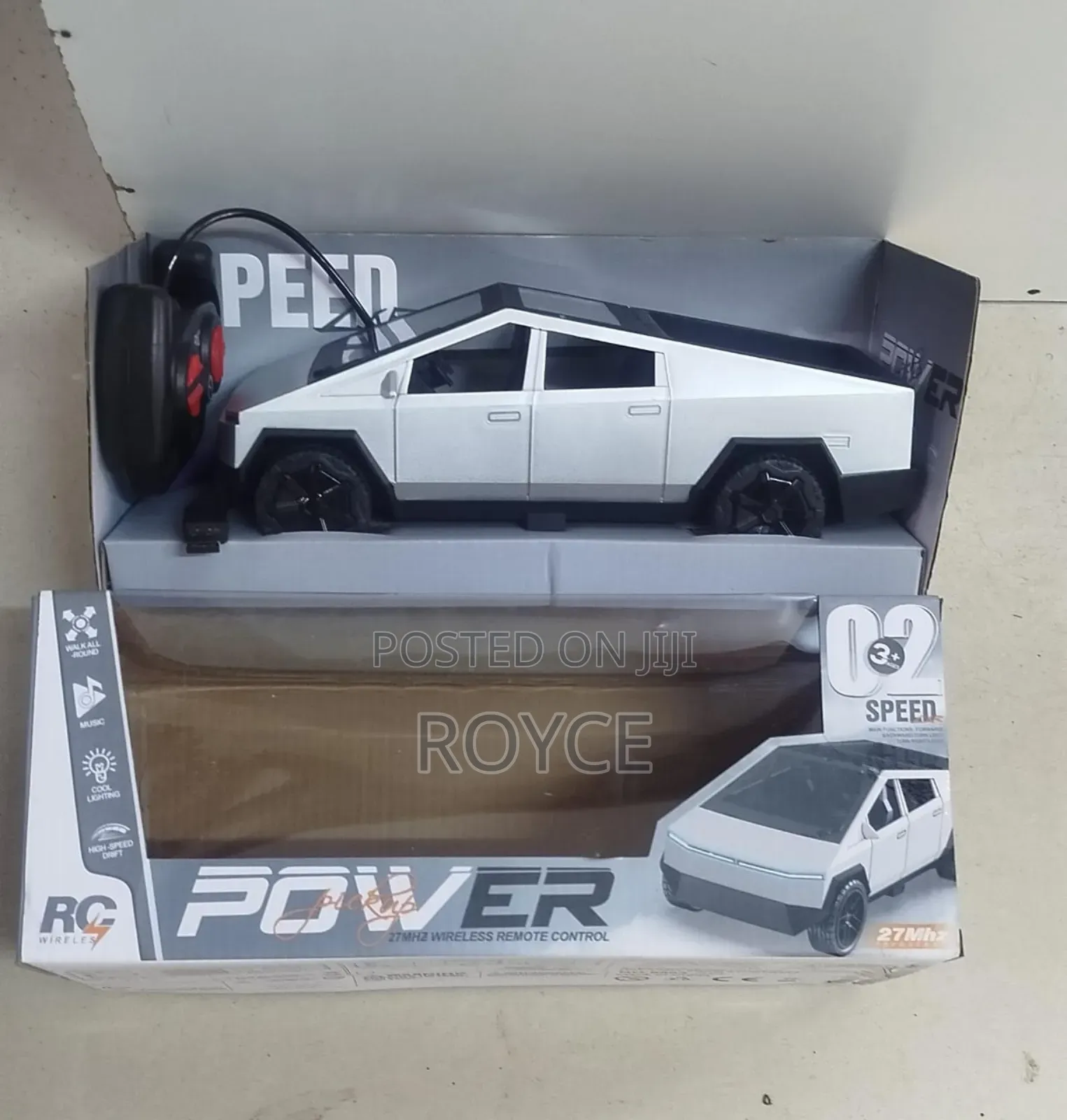 Tesla Cybertruck Toy Car