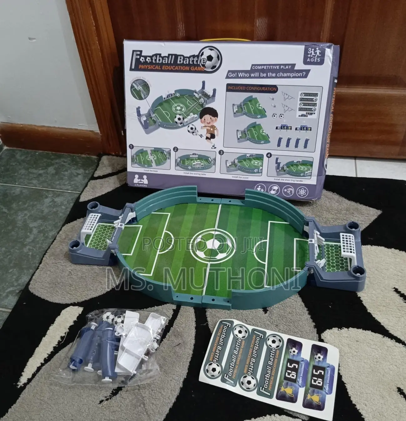 Football Battle" Mini Tabletop Game,