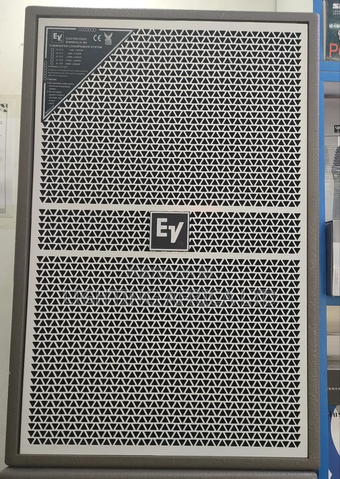 Ev Usa 15" Monitor Proffesional Speaker 1000 Watts