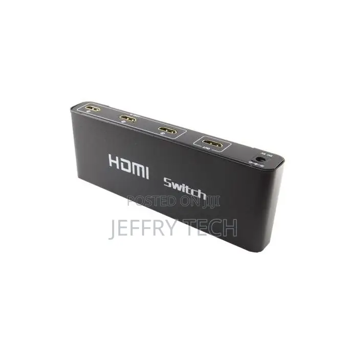 Hdmi Switch 3 Ports With Remote Control Power - 3 in 1 Out