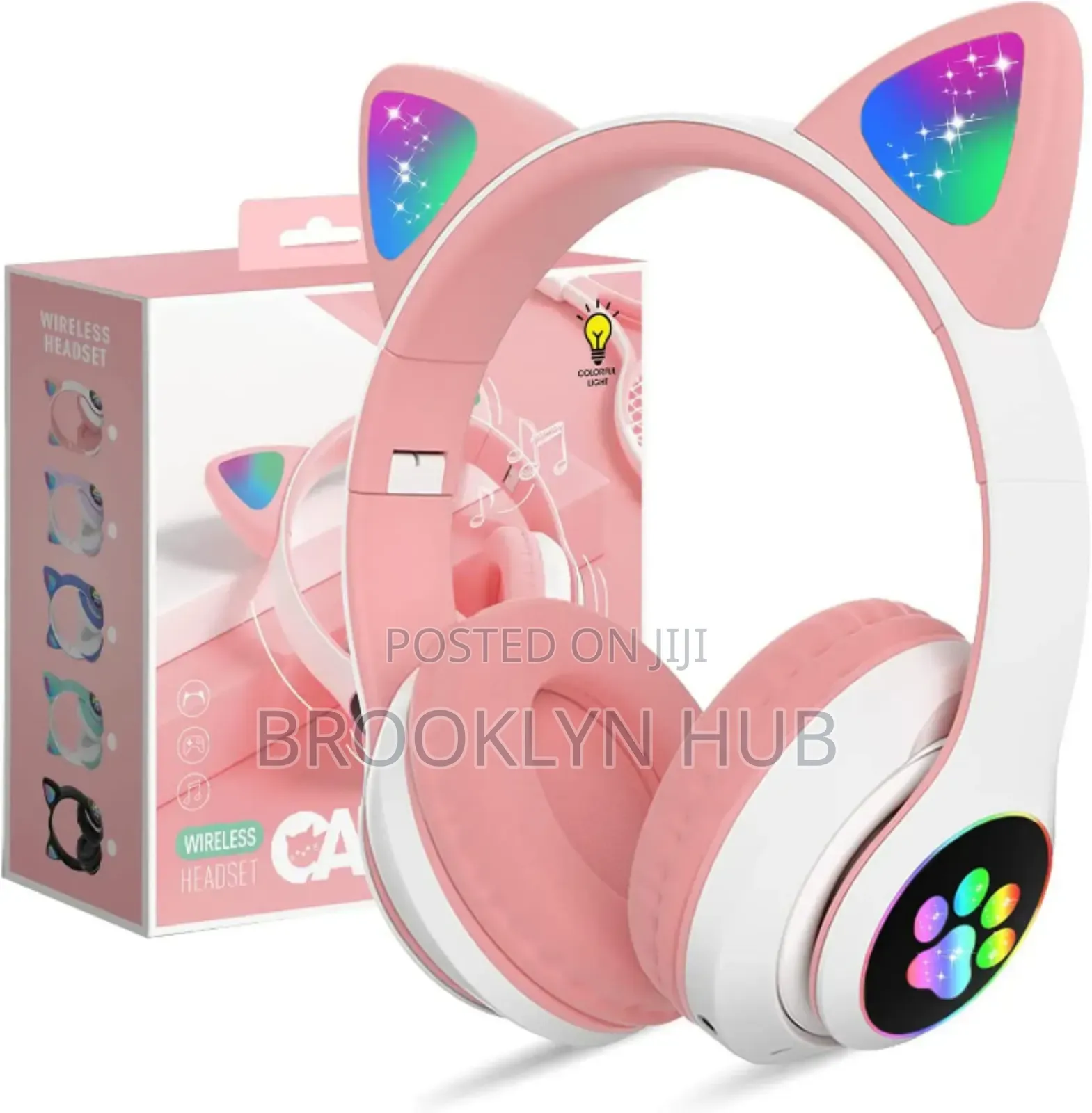 Cute Cat Headphones (Glowing Headphones)