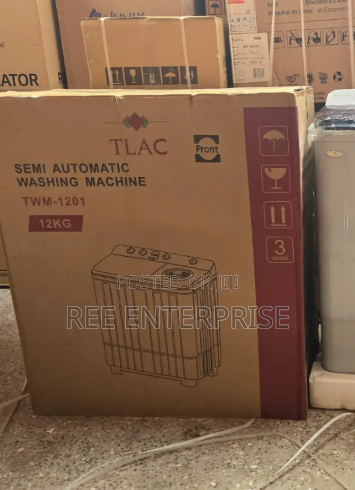 Semi Automatic 12 Kgs Tlac Twin Tub  Washing Machine