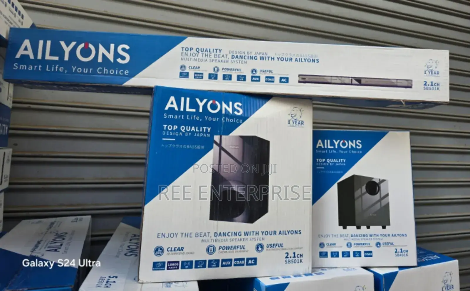 Sb501k 2.1ch Ailyons Soundbar Multimedia Speaker System