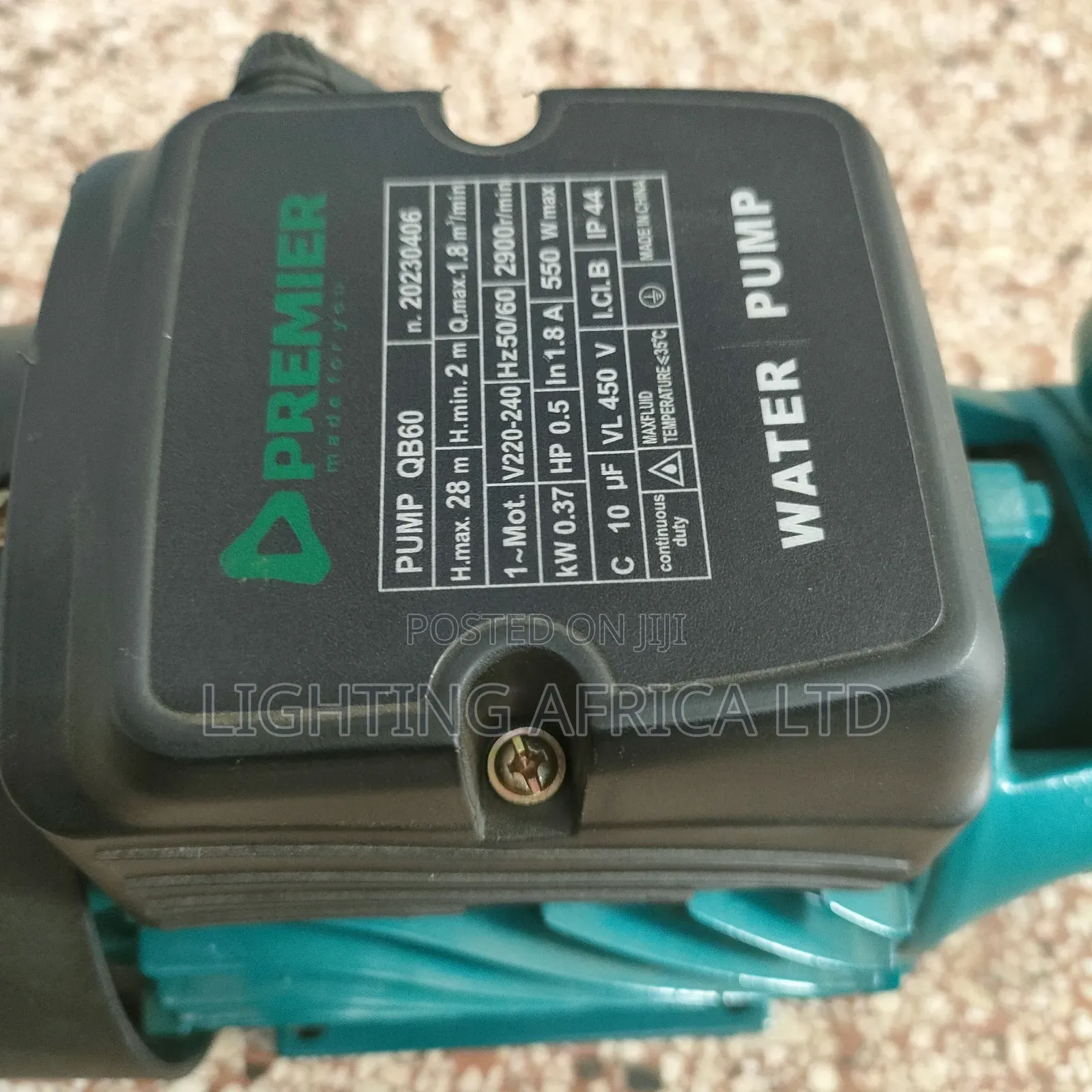 Premier 0.5hp Surface Water Pump