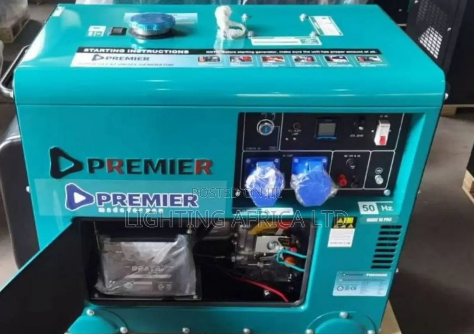 Premier 6.6kva Silent Diesel Generator