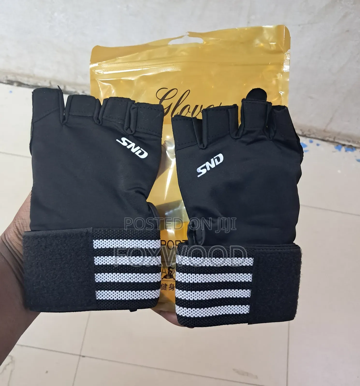 Gym Gloves With Waist Wrap (Pair)