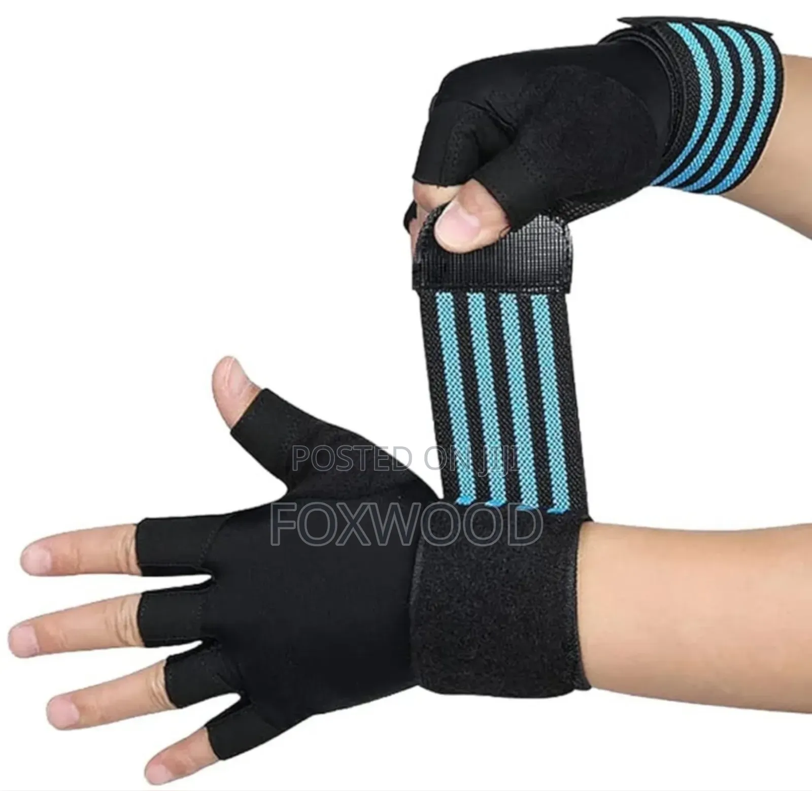 Gym Gloves With Waist Wrap (Pair)