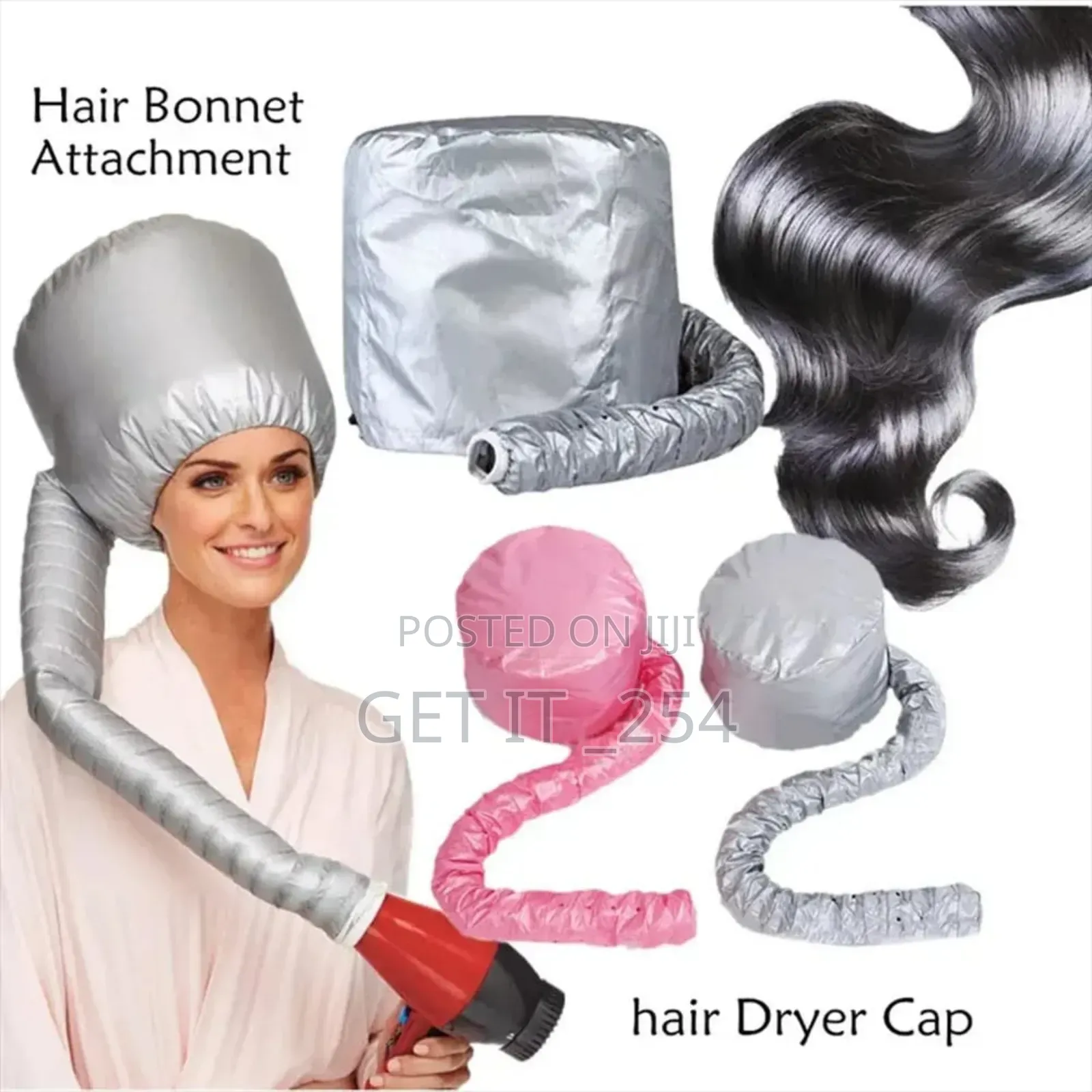 Bonnet Hair Dryer Attachment