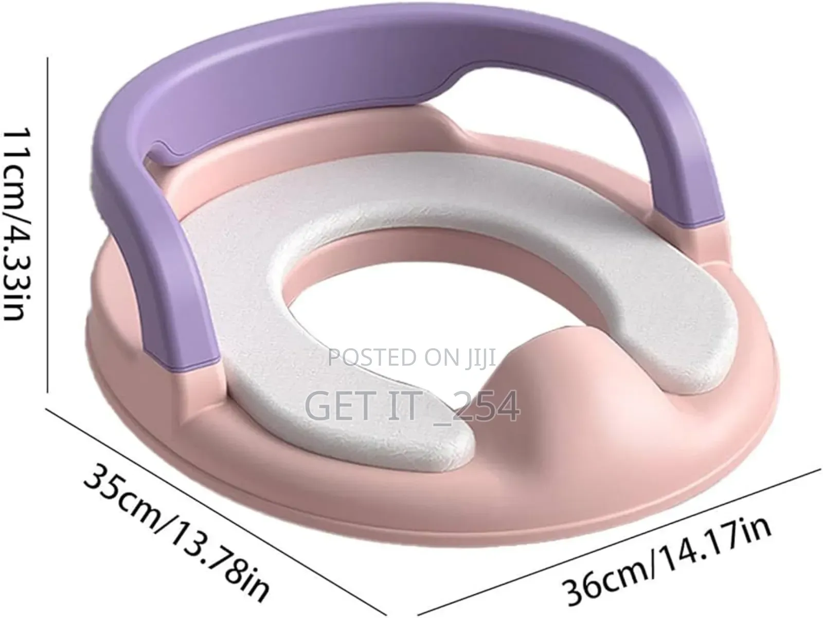 Ladderless Portable Toddler Toilet Seat Potty Trainer