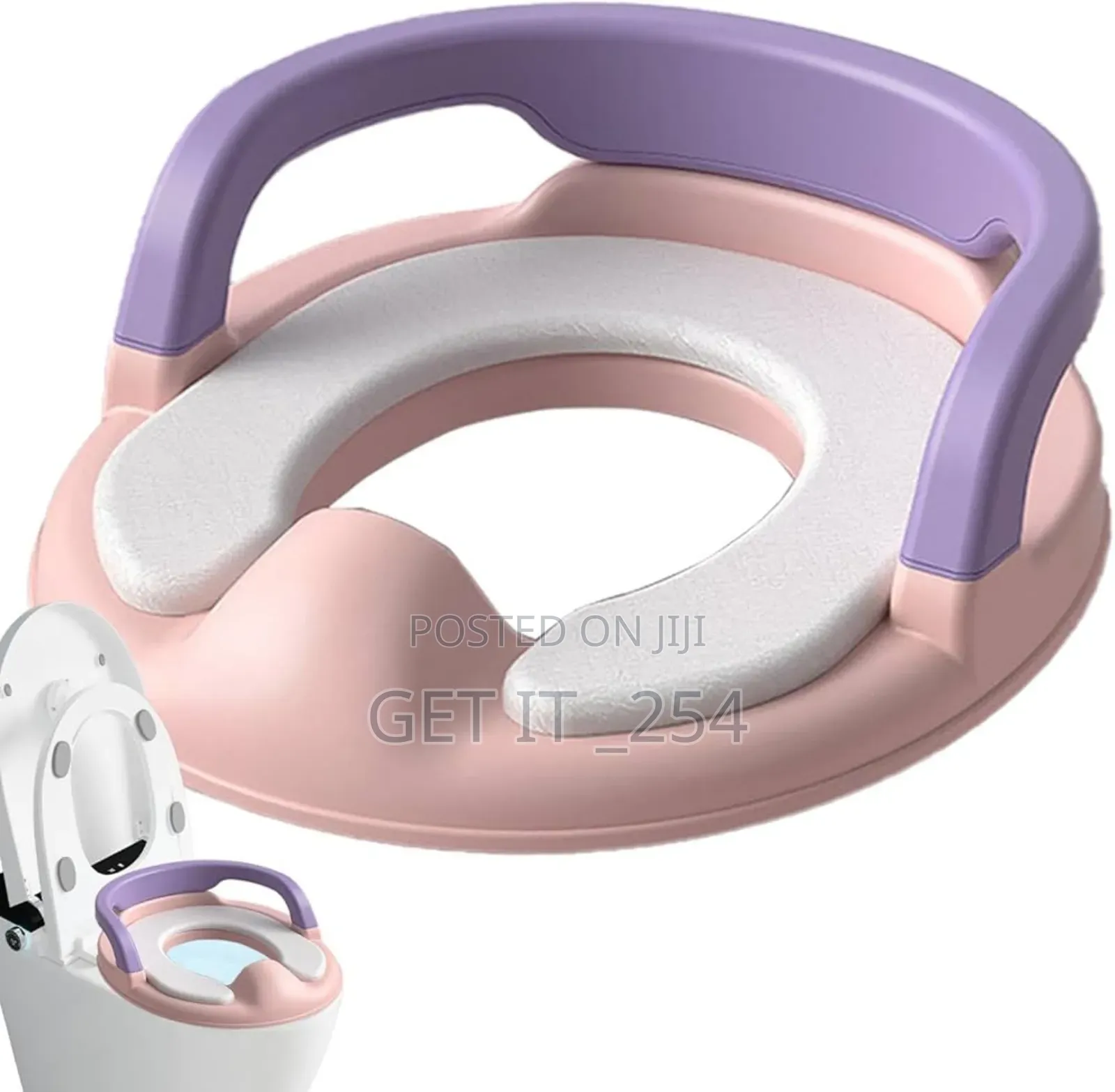 Ladderless Portable Toddler Toilet Seat Potty Trainer