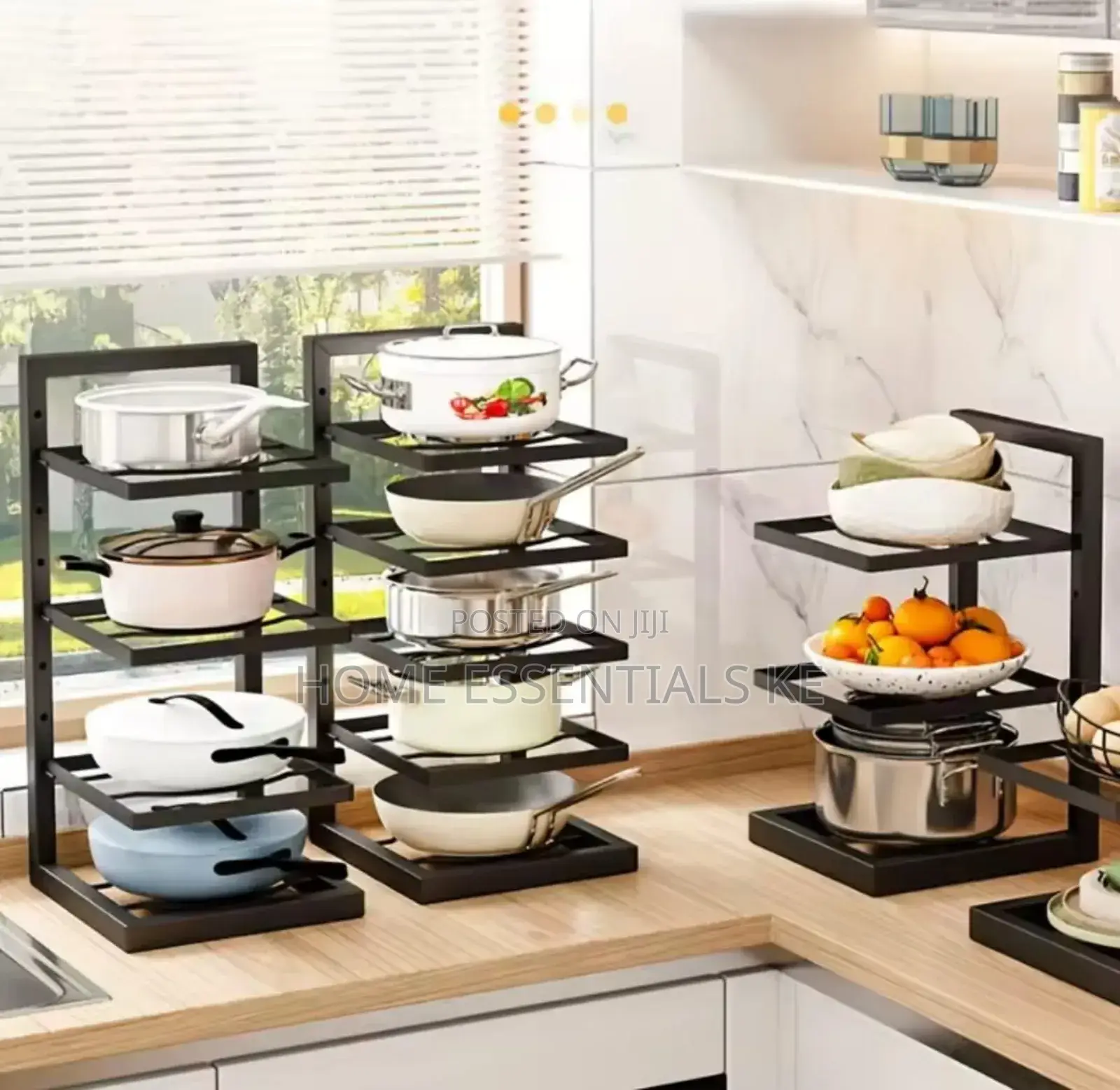 Kitchen Under Sink Pot Holder Multilayer