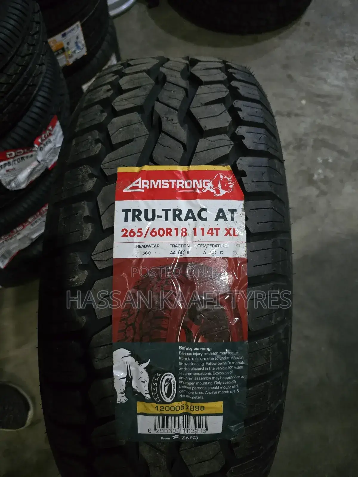 265/60r18 Armstrong Thailand