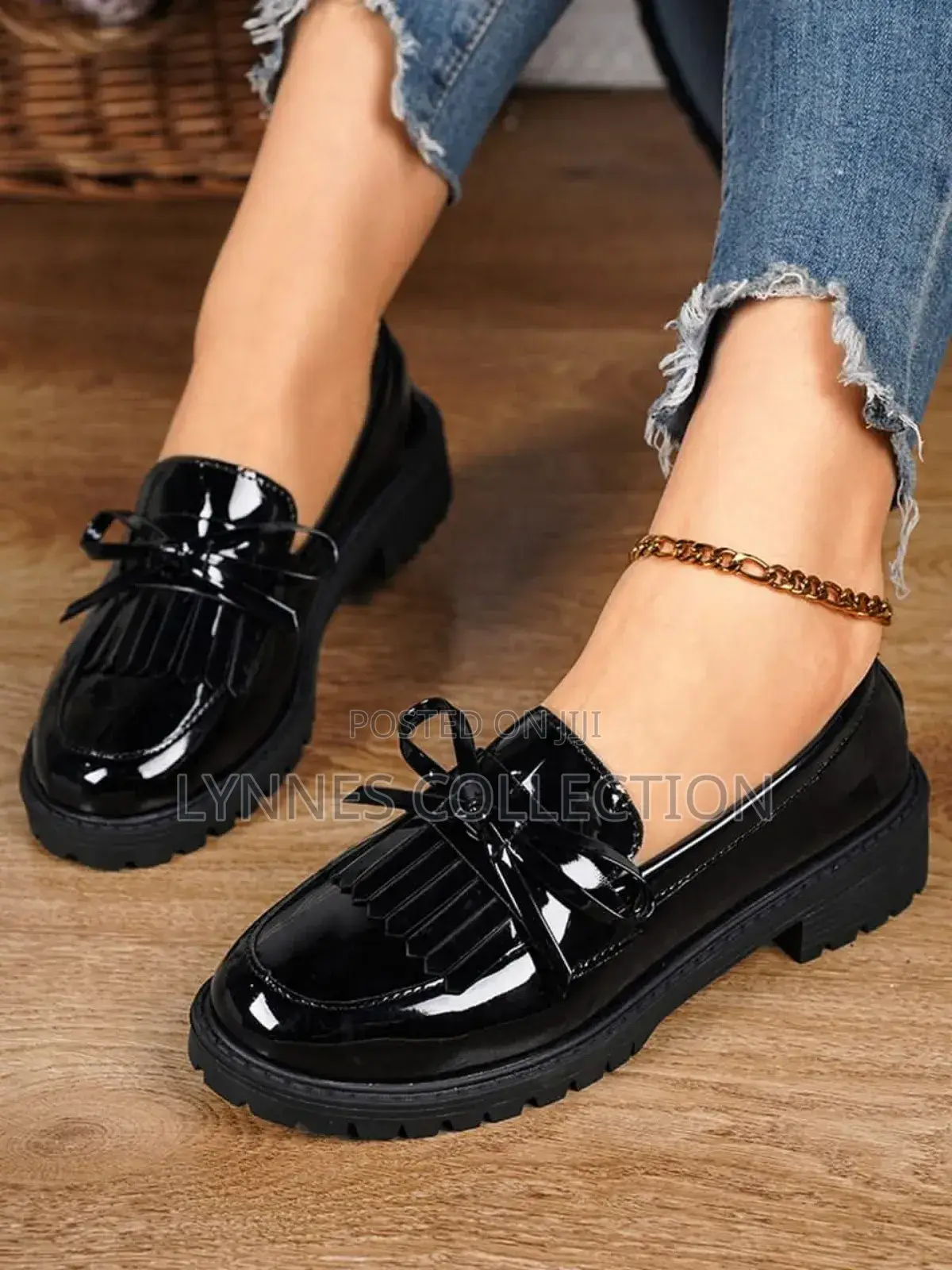 Ladies Wetlook Brogues New Design